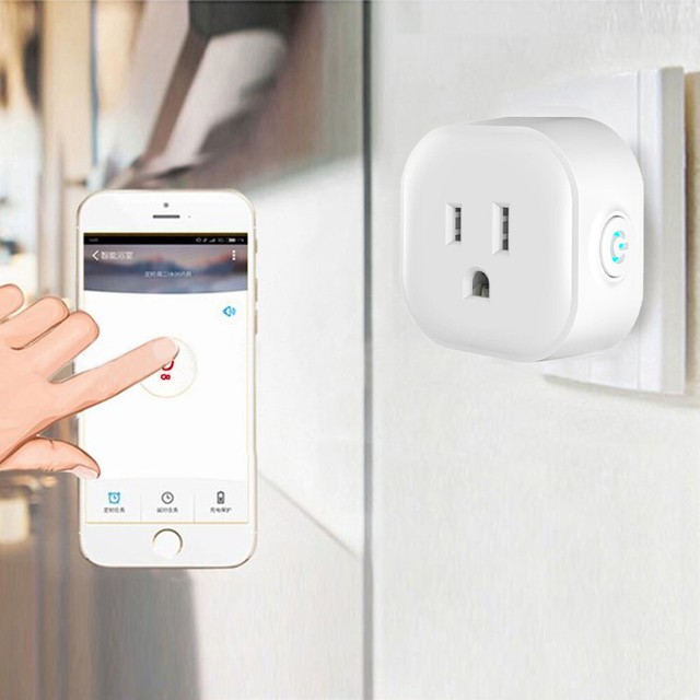 Remote Control Wifi Smart Power Socket Wireless Mini ...