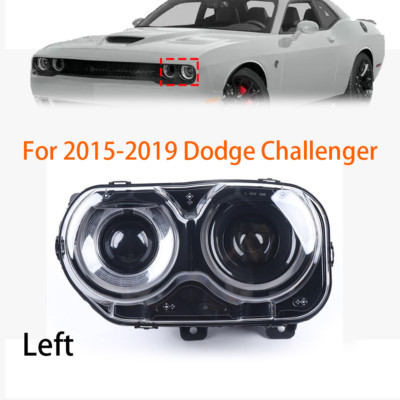 For 2015-2019 Dodge Challenger Left Driver Side Halogen Headlight Headlamp LH