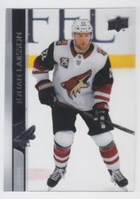 2020-21 UD SERIES JOHAN LARSSON CLEAR CUT #507 ACETATE PARA Upper Deck Coyotes