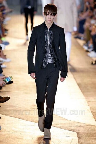 $425 Authentic DIESEL BLACK GOLD Men's Jombrel Black Stylish Body Jacket - Picture 1 of 10