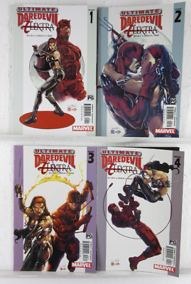 ULTIMATE DAREDEVIL AND ELEKTRA #1-4 * Marvel Comics Lot * 2003 1 2 3 4