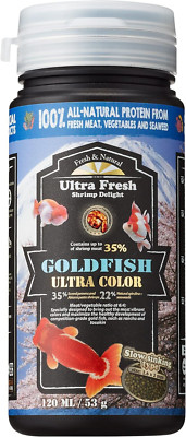 Sinking Goldfish Food, Color Enhancing, Balanced Diet, All Natural Ingredients,