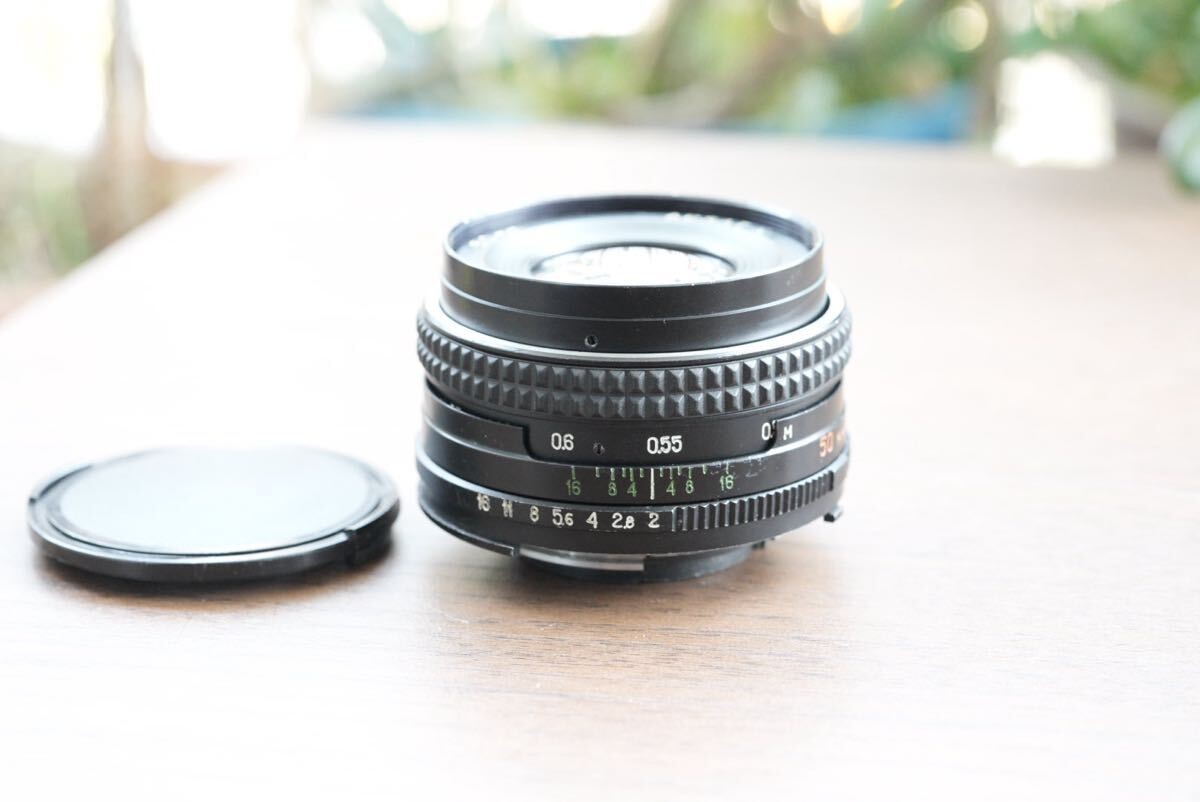 希少  極美品 Helios-81 50mm f2 ニコンFマウント 2 Helios-81 50mm F2 Vintage Soviet Lens Nikon F Mount Cleaned