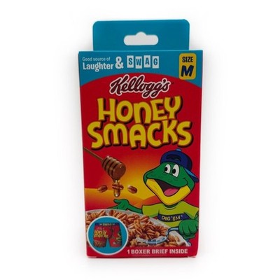 Kellogg's Honey Smacks Boxer Briefs Mens Medium Underwear Cereal NWT