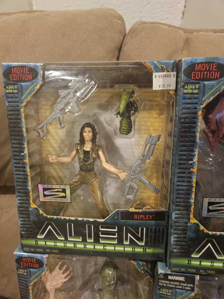 Lote enorme de figuras vintage de Alien Resurrection 1997 - serie Hasbro Foto 2 de 4