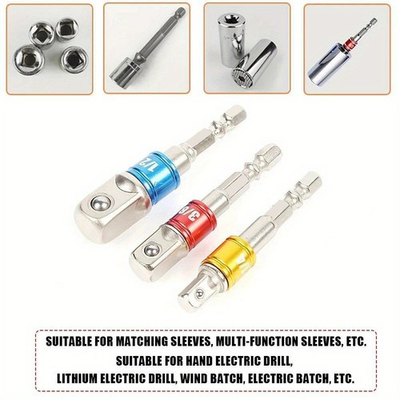 #ad Precision Made Easy to Use 3PCS Hexagon Screws amp; Air Drill Conversion Levers Set $33.93