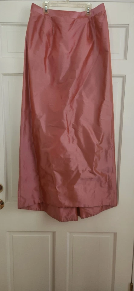 Vestido madre novia de diseñador de seda talla 12 Foto 4 de 4