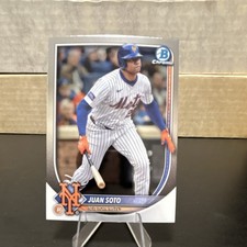 Topps Bowman Chrome 2025 Juan Soto #22 New York Mets Baseball Card