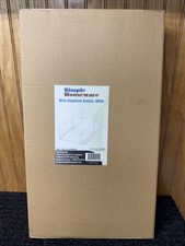 Pull-Out Cabinet Sliding Basket Organizer, 17.2" D x 9.7" W x 5" H   White