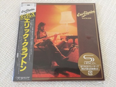 Eric Clapton - Backless - Japan Mini LP SHM CD 2025 UICY-80570 - NEU