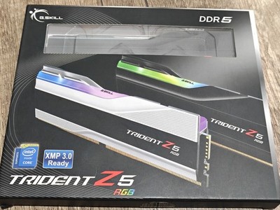 G.Skill Trident Z5 RGB DDR5 6000 32GB (2x16GB) CL36   F5 6000U3636E16GX2 TZ5RK
