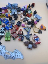 LEGO DC Minifigure Parts Lot: Incomplete Super Heroes, Villains Batman Movie