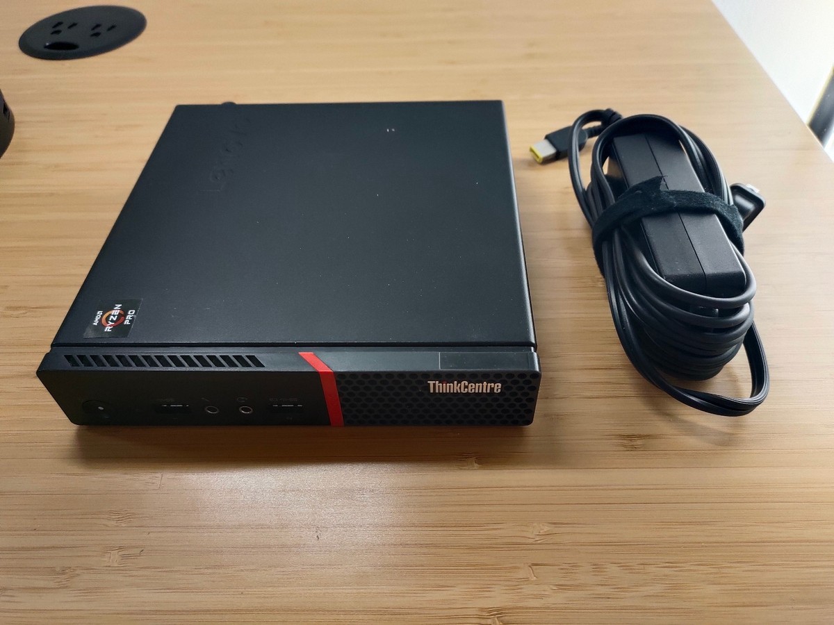 Lenovo ThinkCentre M715q Tiny Mini PC Ryzen 5 PRO 2400GE 8GB 512GB