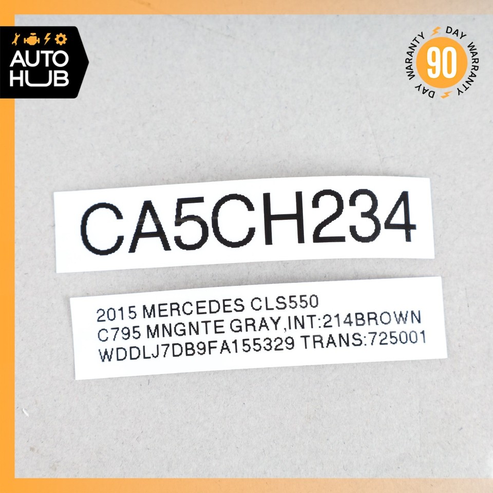 Mercedes W218 CLS550 SL400 SLS AMG Headlight Light Switch Control ...