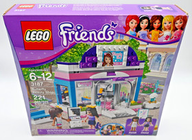 LEGO FRIENDS 3187 : Butterfly Beauty Shop, Complete w/Instructions and Box