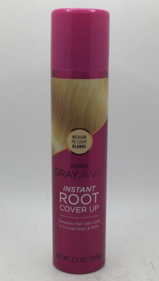 Everpro Gray Away Instant Root Cover Up Hair Color Spray MEDIUM - LIGHT BLONDE
