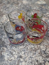 Set Of 4 Vintage 1978 McDonald's Garfield Coffee Glass Cups