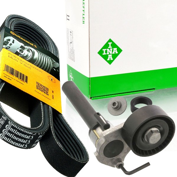 Conti 6PK1115 Keilrippenriemen + Spanner FüR A3 Octavia II Golf Passat-image