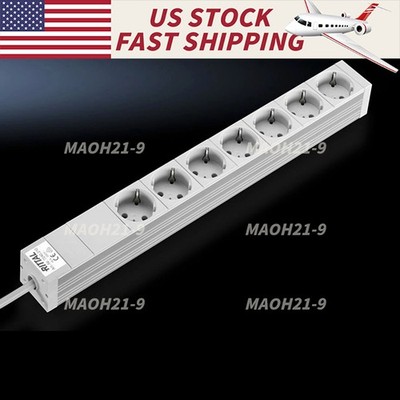 Rittal 7240210 7 WAY GERMAN SOCKET STRIP DK 7240.210
