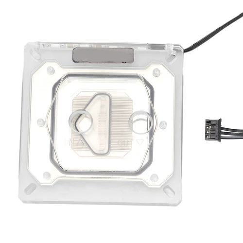 Cpu Water Block Simple Anticorrosion Efficient Heat Dissipation High Perfo SPC