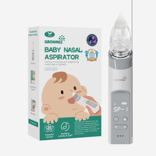 GROWNSY Nasal Aspirator for Baby, Electric Nose Aspirator for Toddler, Baby Nose