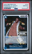 2024 PACK JUEZ DE UNA PIEZA VOLUMEN 4 #014 MARSHALL D. ENSEÑAR PSA 10