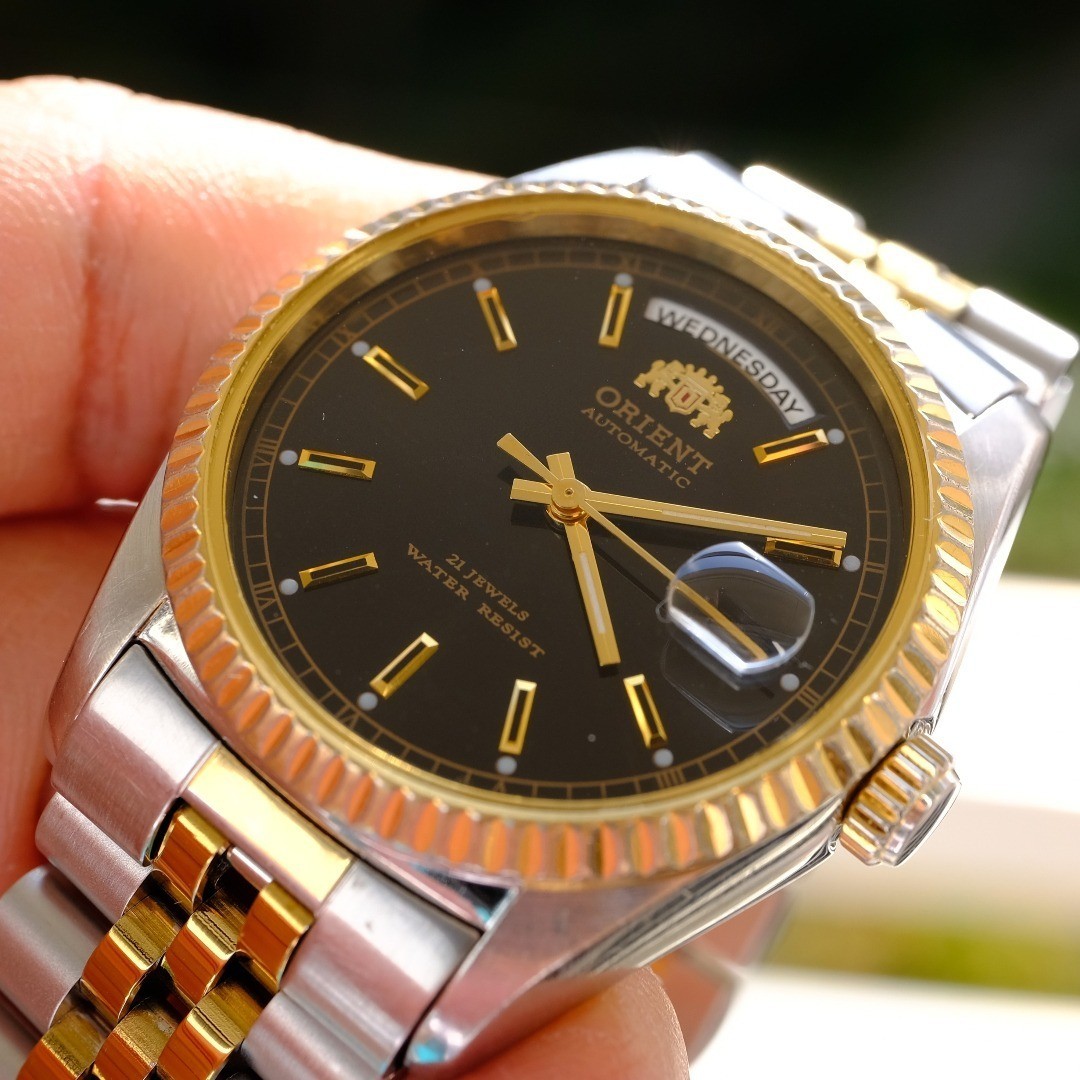 Orient President Day Date (Extremely Rare, Overhauled) | eBay