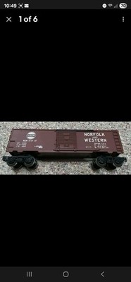 Lionel #9704 Norfolk & Western Boxcar - 1972 - No Box