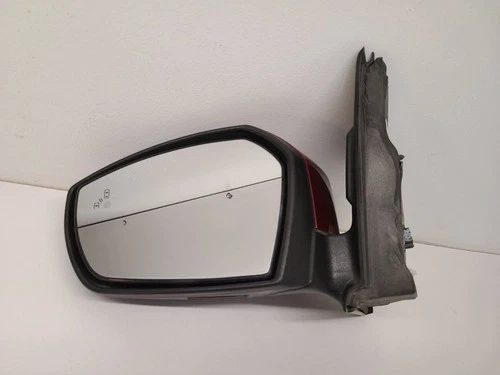 17-19 FORD ESCAPE LH Driver Side View Mirror W Blind Spot Alert Red GJ5417683