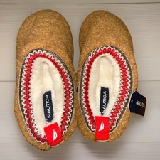 Nautica Darja Faux Fur Lined Slippers Women  s S 5-6 Everyday Comfort Wear - New