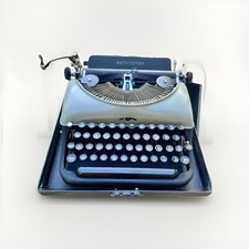 1941 Remington Model 5 Streamliner Typewriter Rare Tuxedo Color thumbnail