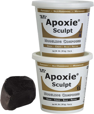 Aves Apoxie Sculpt - 2 Part Modeling Compound (A & B) - 4 Lbs, Apoxie Sculpt for