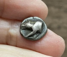 GREECE. PELOPONNESOS, ARGOLIS, ARGOS (465-430 B.C). SILVER TRIOBOL.