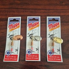 Mepps Aglia Spinners 3 Pack Size 3 - Inline rotex spinner lure - Chub Trout Pike