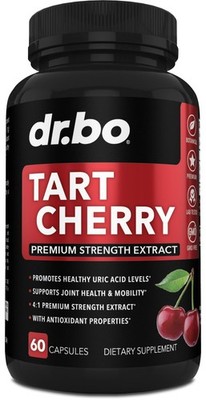 Tart Cherry Extract Capsules Supplement - Purge Uric 60 Count (Pack of 1) 