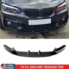 For Bmw F22 2 Series M Sport 2014-21 Carbon Fiber Look Front Bumper Lip Splitter