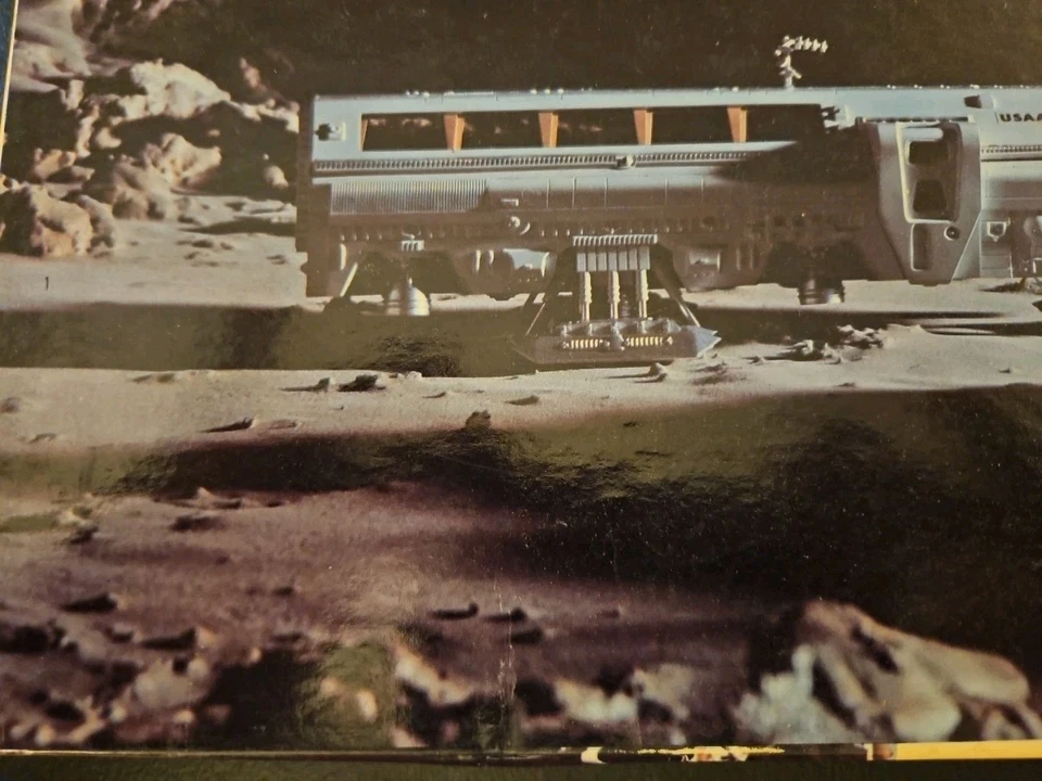 Kit modelo Aurora The Moon Bus 1969 vintage de 2001 una película Space Odyssey Foto 3 de 4