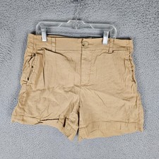 Vince Shorts Womens 10 Soft Fabric Linen Blend Beach Summer 5" Inseam V757821965