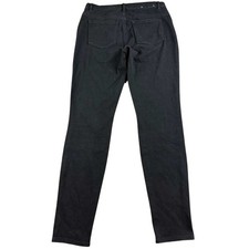 UNIQLO Legging Pants Women L Black Ultra Stretch Cotton Blend Pockets Skinny