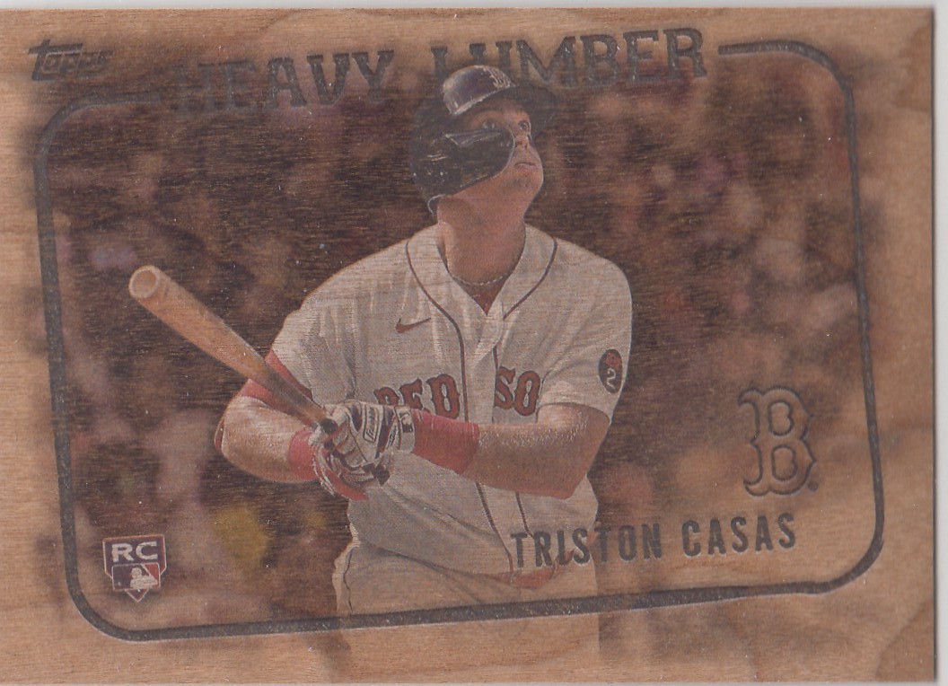 2023 Topps Update TRISTON CASAS Heavy Lumber Case Hit #HL-45 Red Sox Rookie