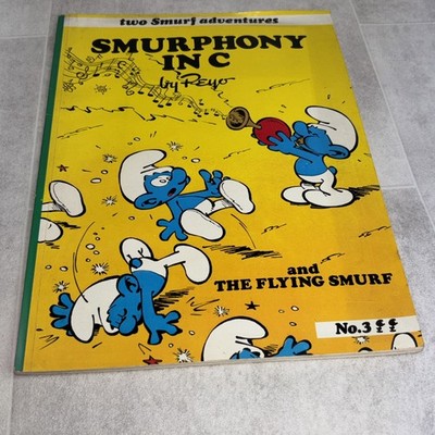 Two Smurf Adventures Smurphony In C & The Flying Smurf 1979 Comic Book