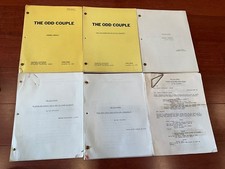 Original producer&rsquo;s archive scripts THE ODD COUPLE *choose 1*