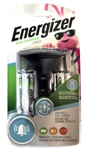 Energizer Recharge Pro Charger for NiMH Rechargeable AA and AAA Batteries - NEW