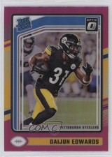 2024 Panini Donruss Optic Rated Rookie Pink Prizm Daijun Edwards #223 0q1p
