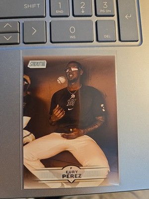 2026 Topps stadium Club Eury Perez Sepia Refractor