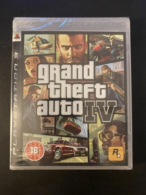 Grand Theft Auto IV GTA 4   PS3 PAL Original Release   FACTORY SEALED NEW
