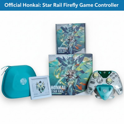 Official Honkai: Star Rail Firefly Wireless Game Controller w/Box Gamepad Badge