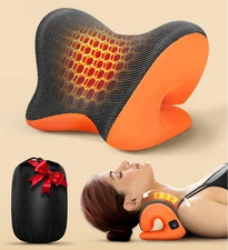 Pillow Massage Neck Hump, Pillow Traction Massager with Heat