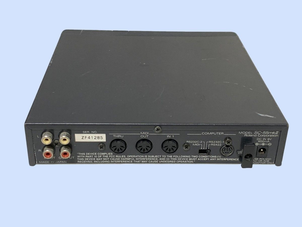 roland soundcanvas sc-55mkⅡ Roland SC-55 MK2 Sound Canvas MIDI Sound Module Tested