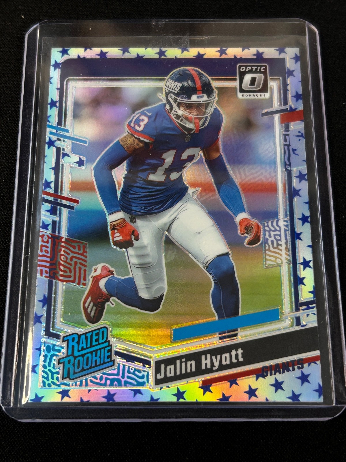 2023 Panini Donruss Optic - Rated Rookie Jalin Hyatt #279 Stars Prizm
